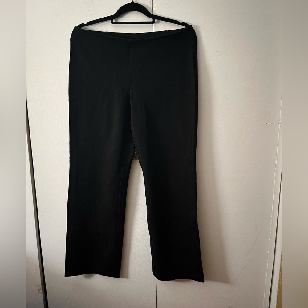 Eileen Fisher Black Wide Leg Pants size medium